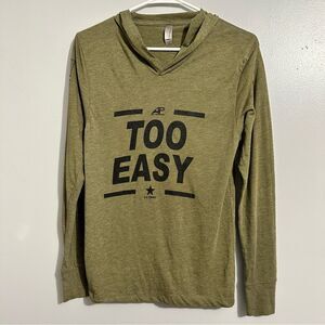 Next Apparel Army long sleeve hoodie size XS